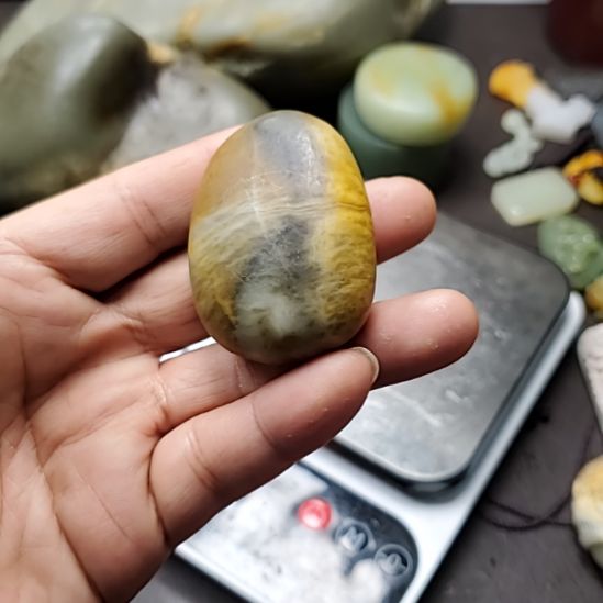 和田玉（糖玉）未镶嵌挂件