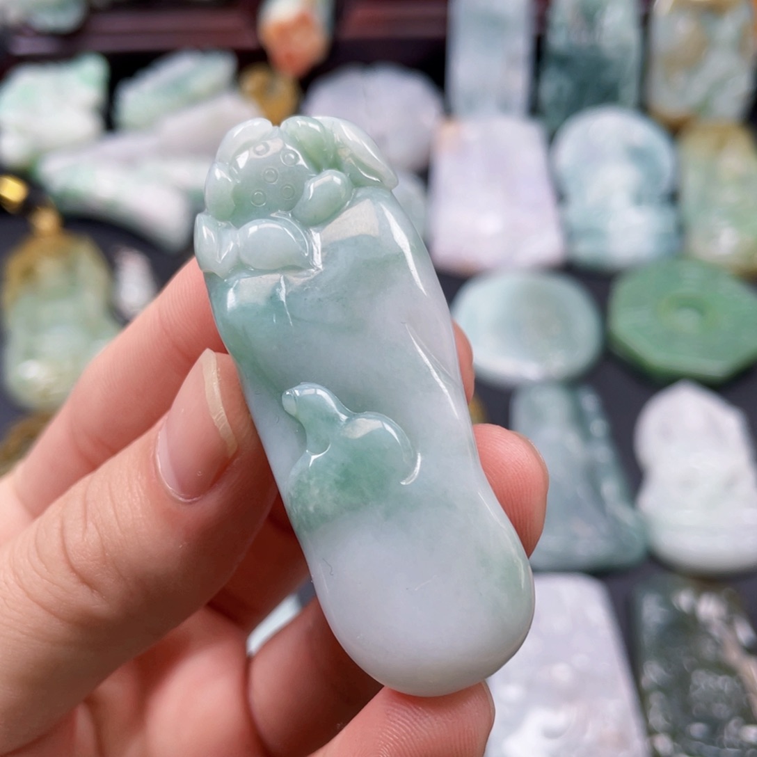 颈饰未镶嵌翡翠翡翠