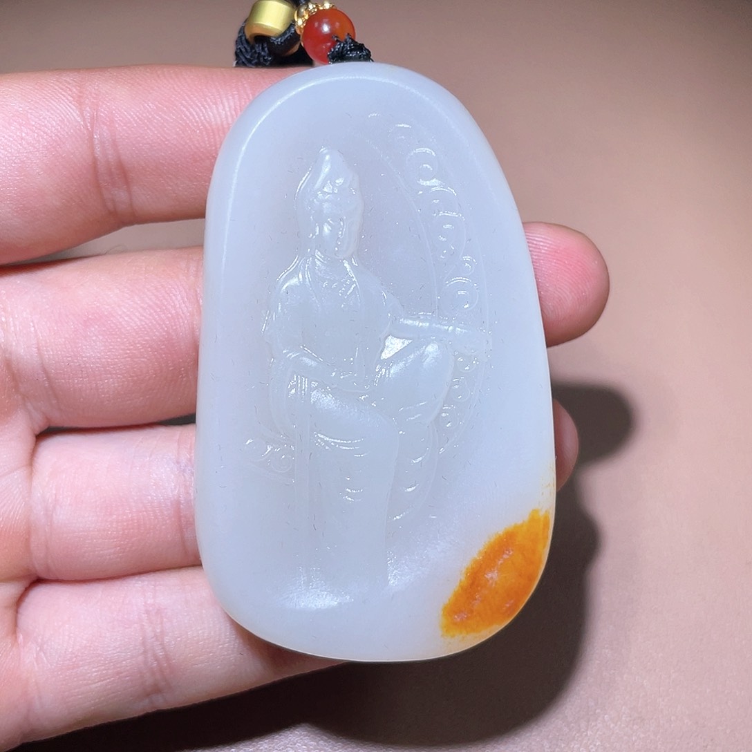 和田玉颈饰未镶嵌A7