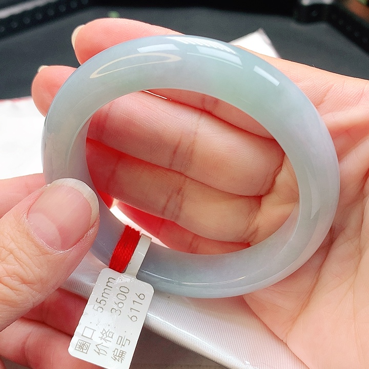 翡翠手镯未镶嵌手镯55