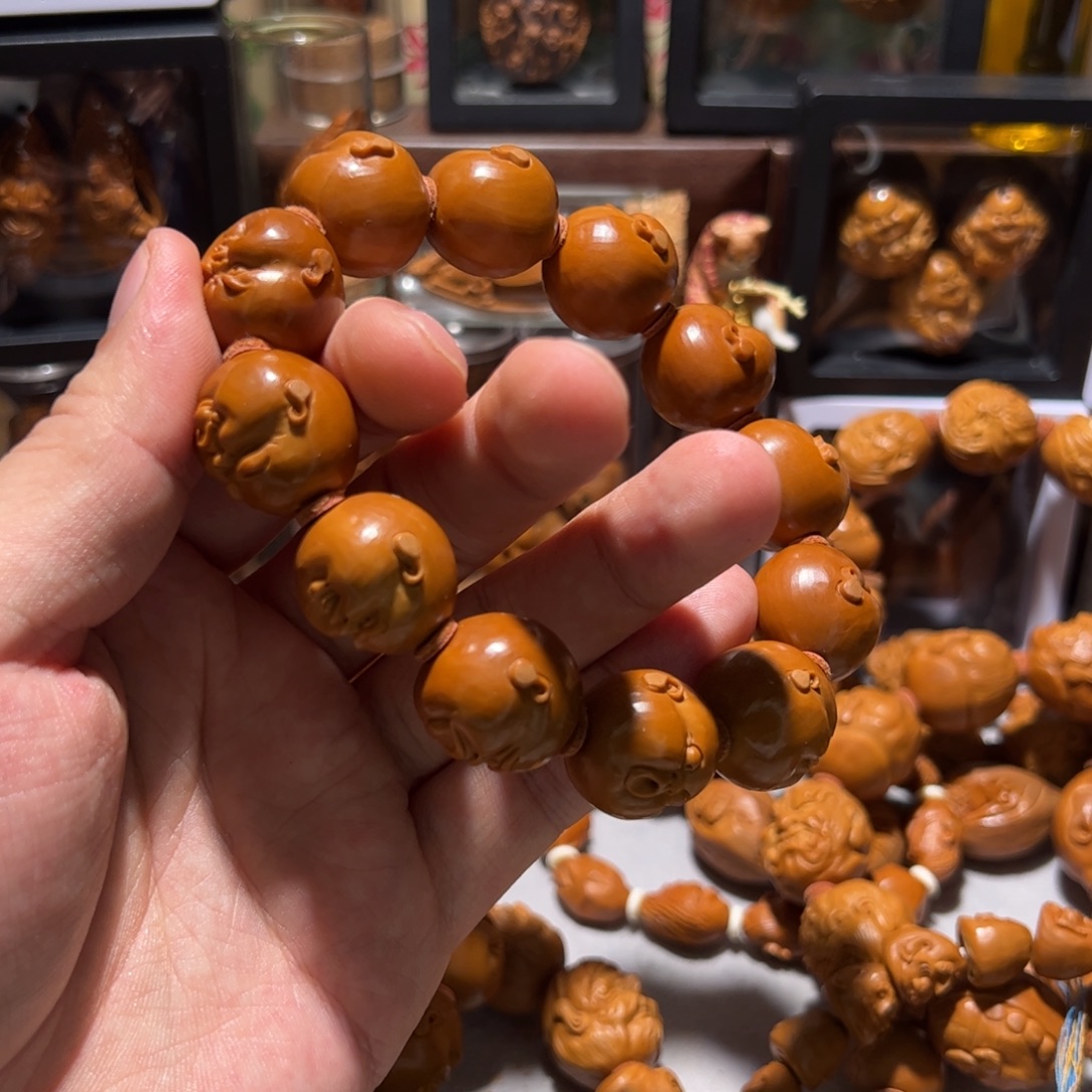 上***佳橄榄核手串/手链手工百态