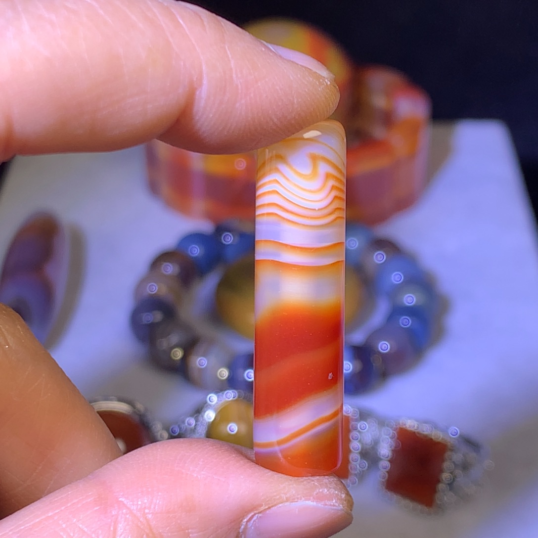 玛瑙/玉髓未镶嵌颈饰