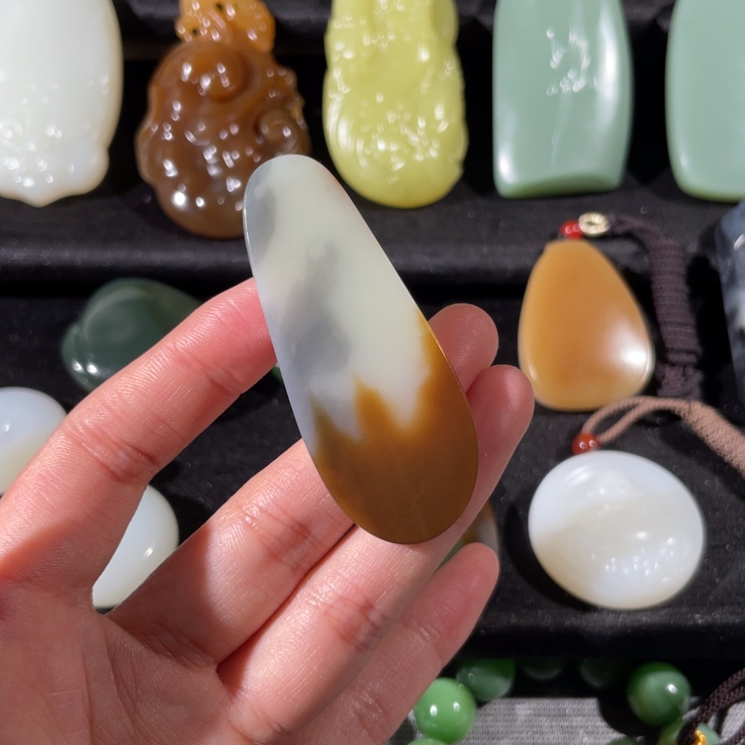 和田玉手链未镶嵌