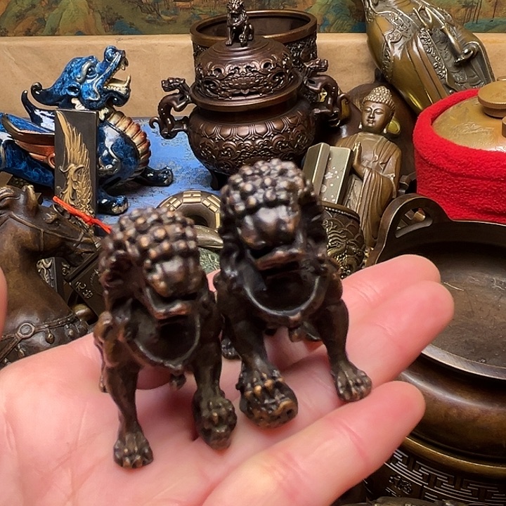 精美铜器批发档口