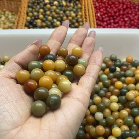 白玉菩提吊坠精品12非料圆60