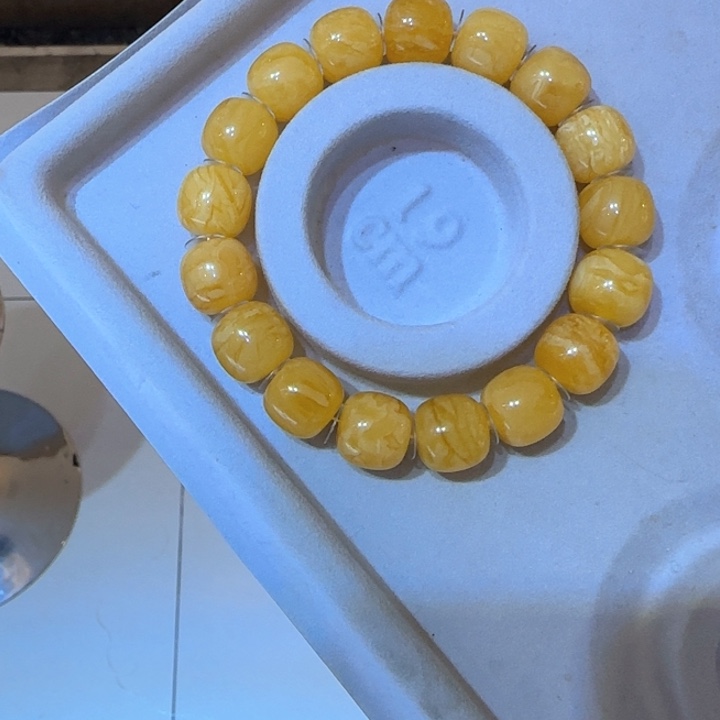 手链琥珀未镶嵌拼*墩蜜蜡