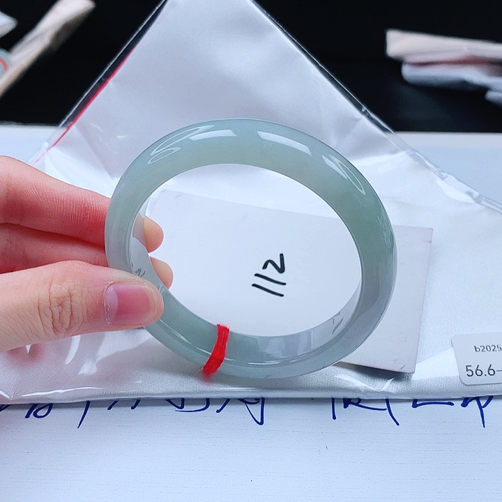 翡翠手镯未镶嵌缅甸天然a货手镯56+