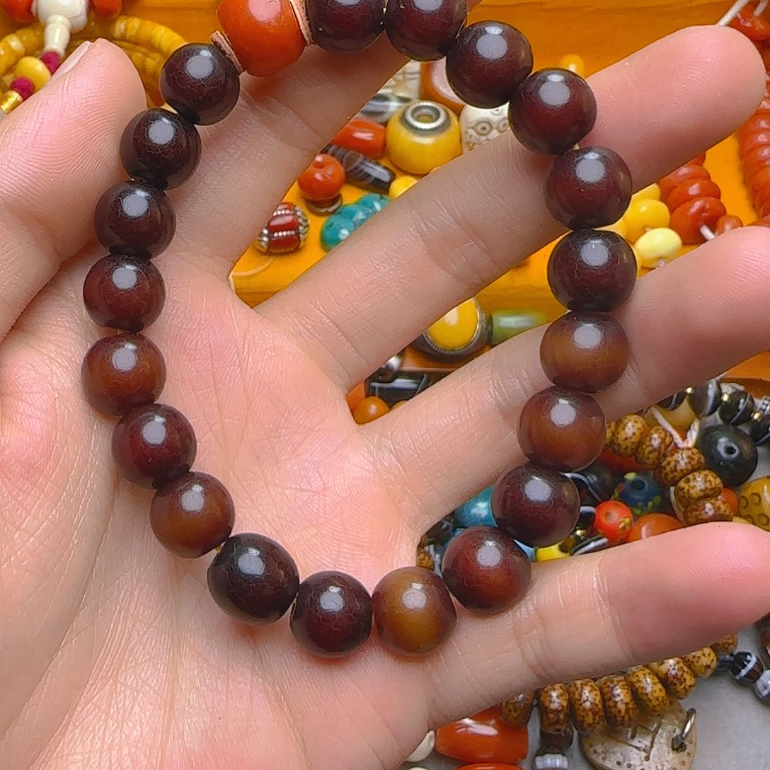 星月菩提手串藏传菩提念珠手串