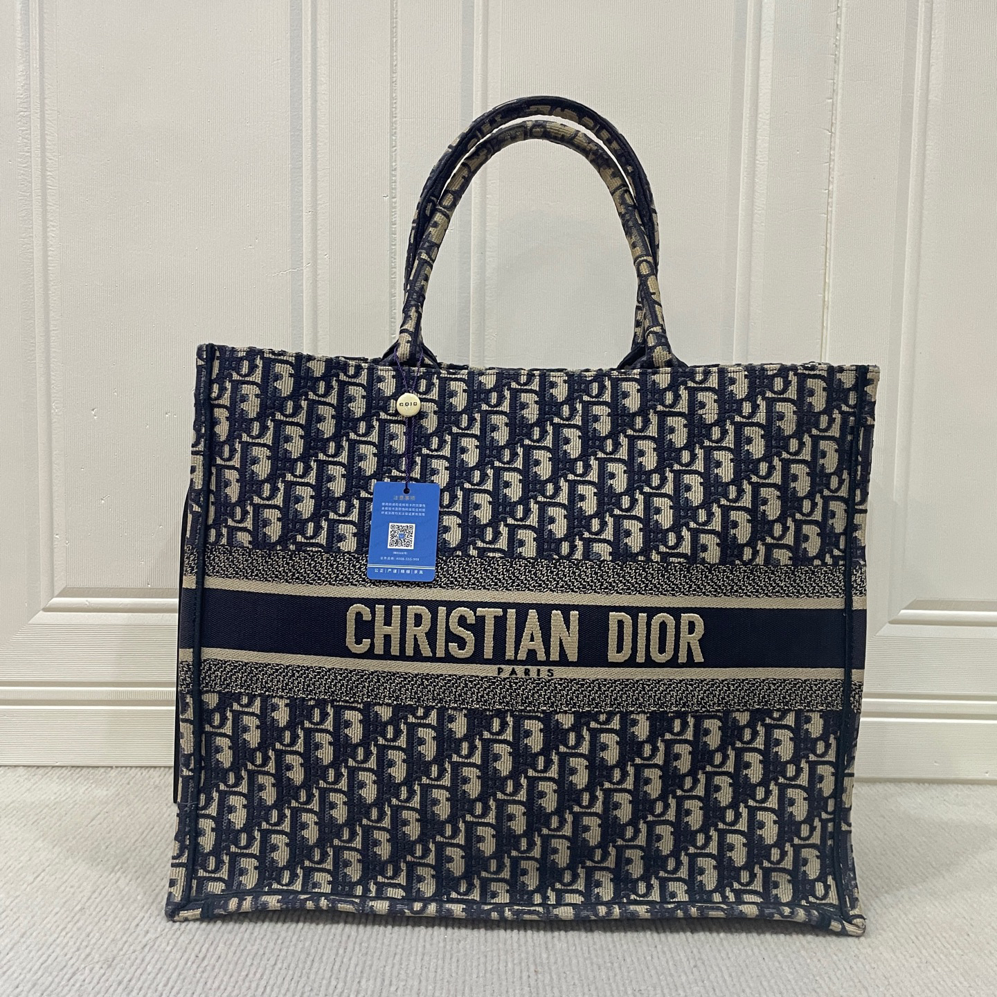 95新 DIOR/迪奥 迪奥 BookTote 老花满印大容量 大号