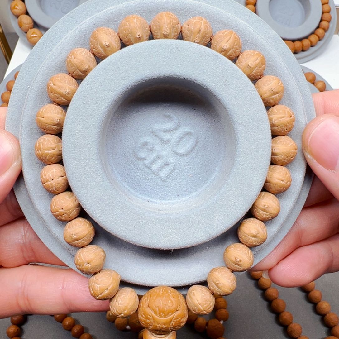 凤眼菩提手串9.7-10实心