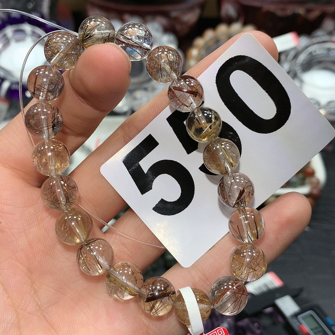 水晶手链未镶嵌天然