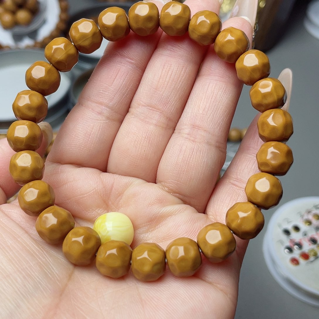 核桃手串/手链小奶酪手串