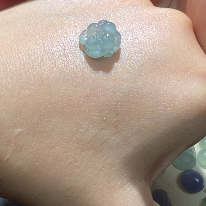 未镶嵌定制翡翠花花