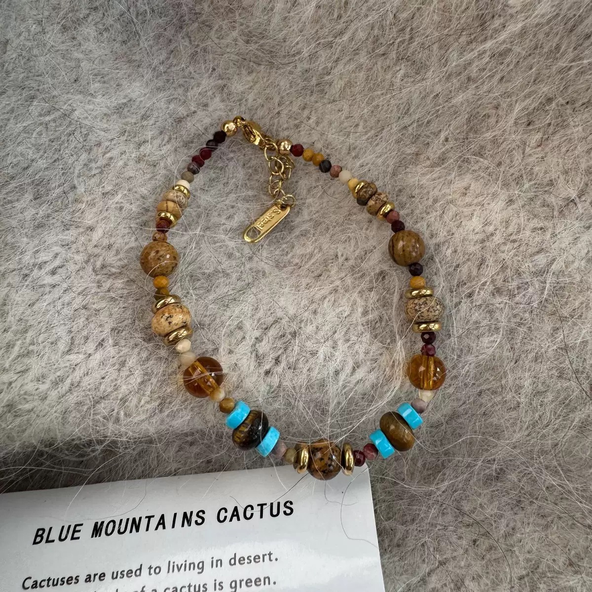 钛钢手链 太阳手链原创小众设计复古手工手链百搭简约小众可调节