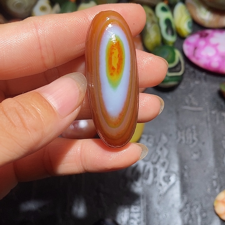 石***界玛瑙/玉髓颈饰合金