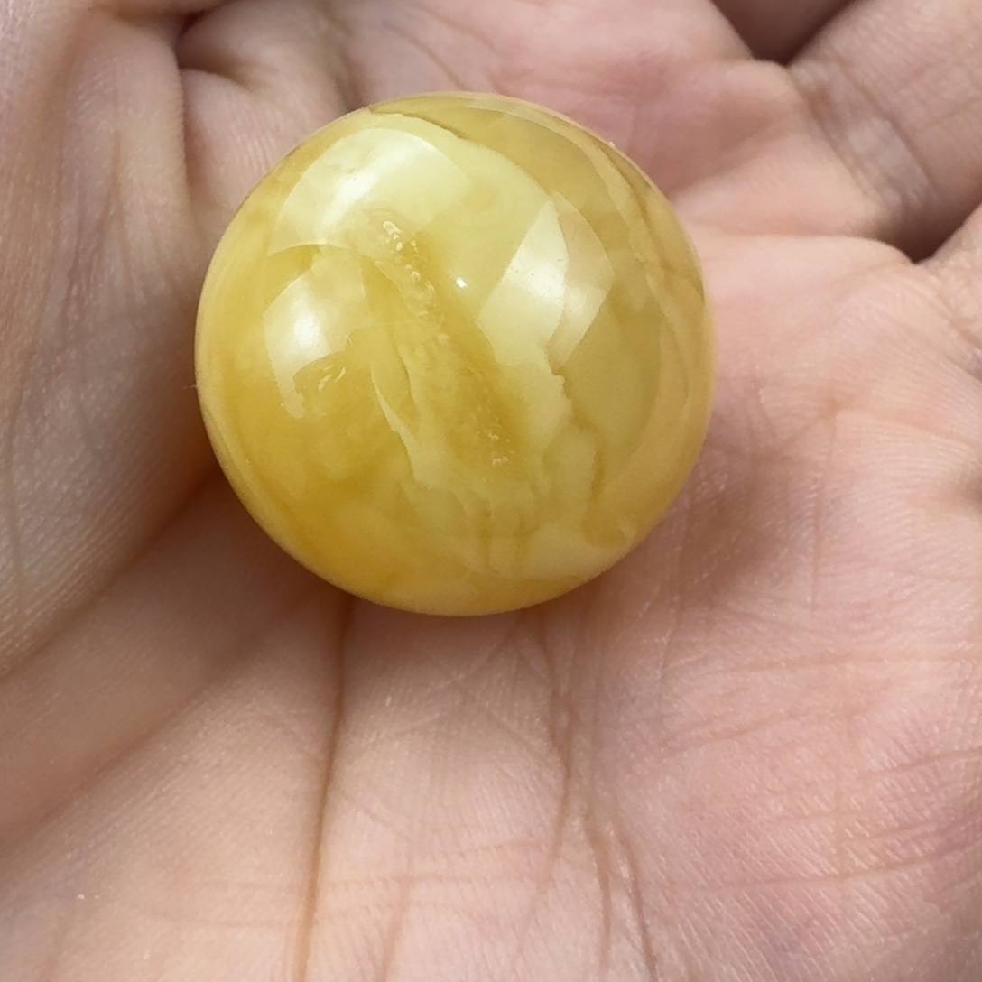 蜜蜡未镶嵌珠宝奇石全品备注打孔 22.5mm