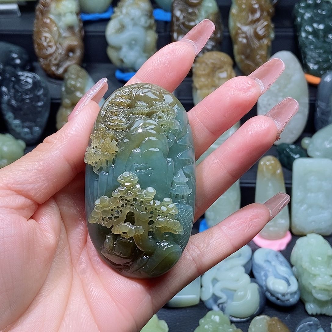 和田玉颈饰未镶嵌