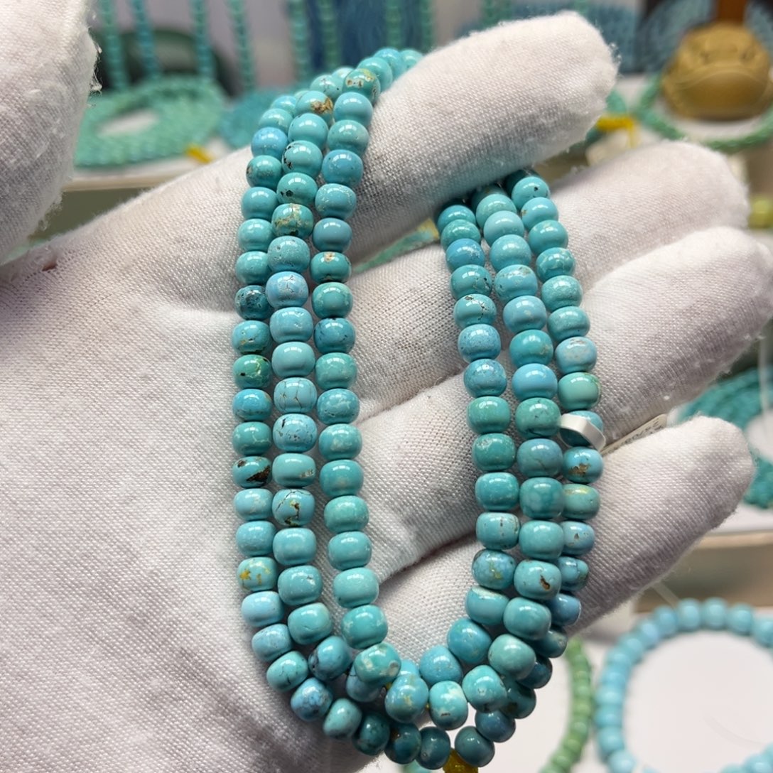 绿松石未镶嵌手链