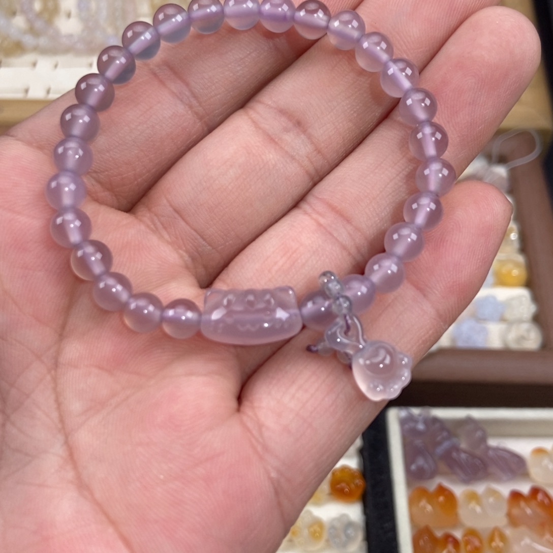 玛瑙/玉髓未镶嵌手链M31