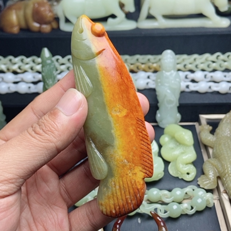 【闪购商品】和田玉颈饰未镶嵌人**梦