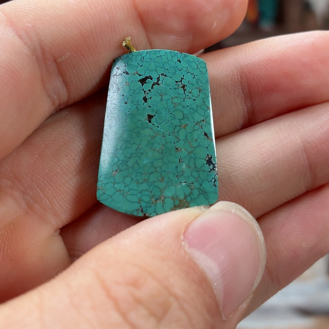 未镶嵌绿松石珠宝奇石