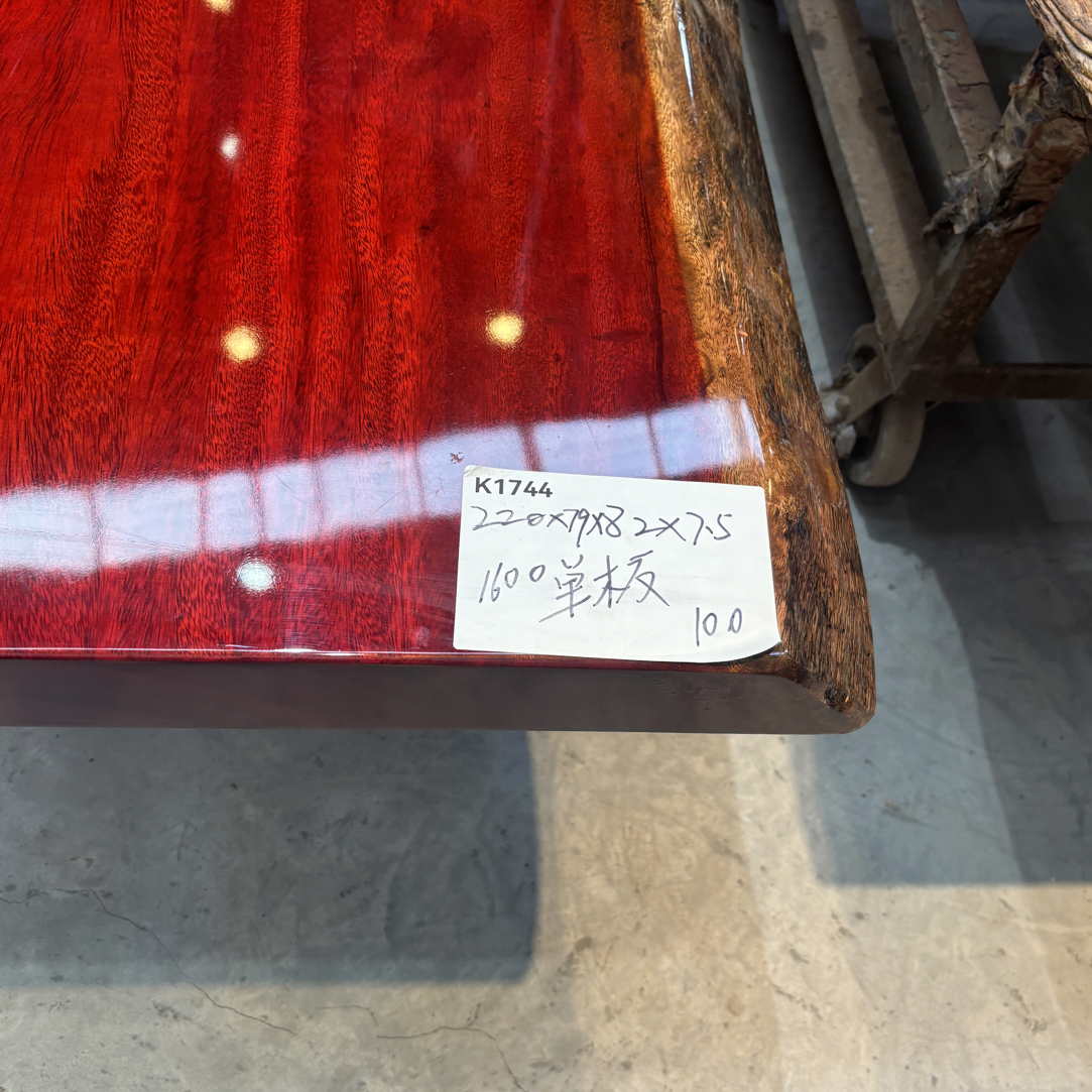 进口原木整板大板桌 可作茶桌 办公桌 写字桌