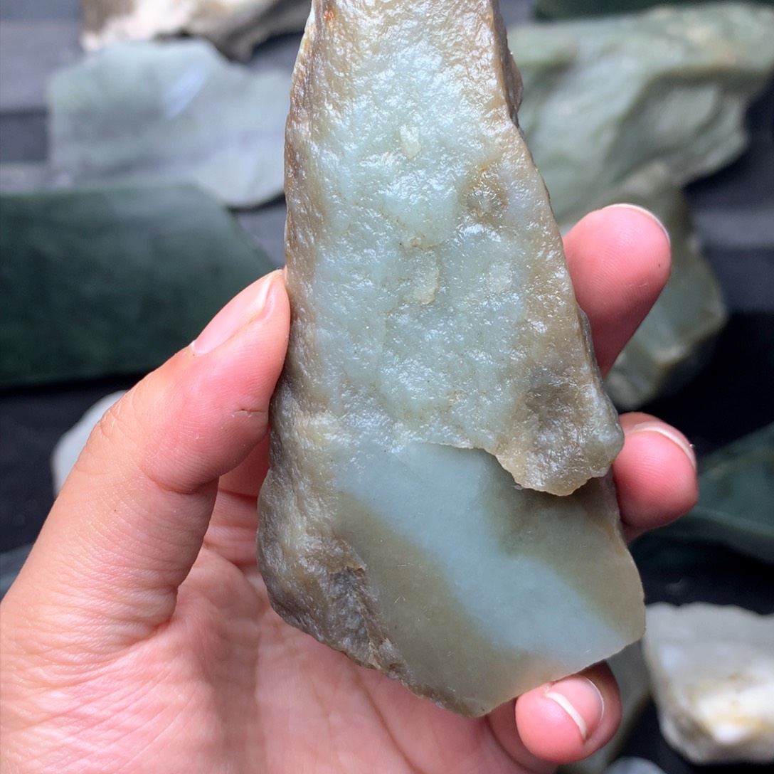 和田玉（糖玉）边角未镶嵌