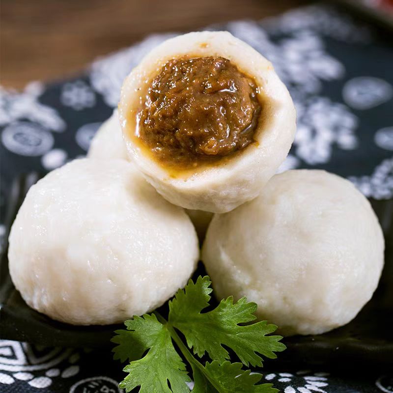 手工马鲛包心丸（250g/包）鱼圆煮汤火锅烧烤食材广东茂名电白特色
