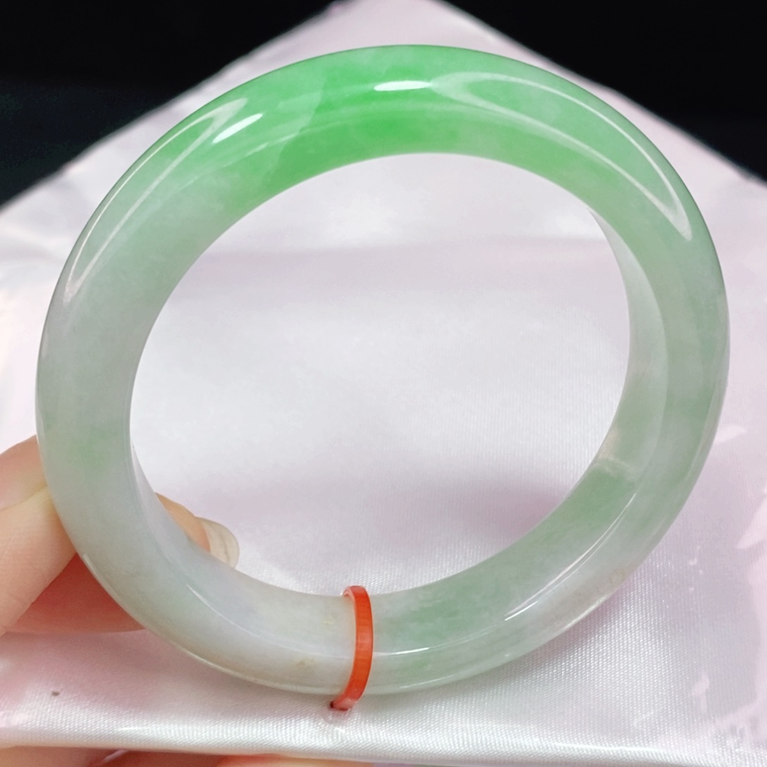 未镶嵌手镯翡翠52.5正圈