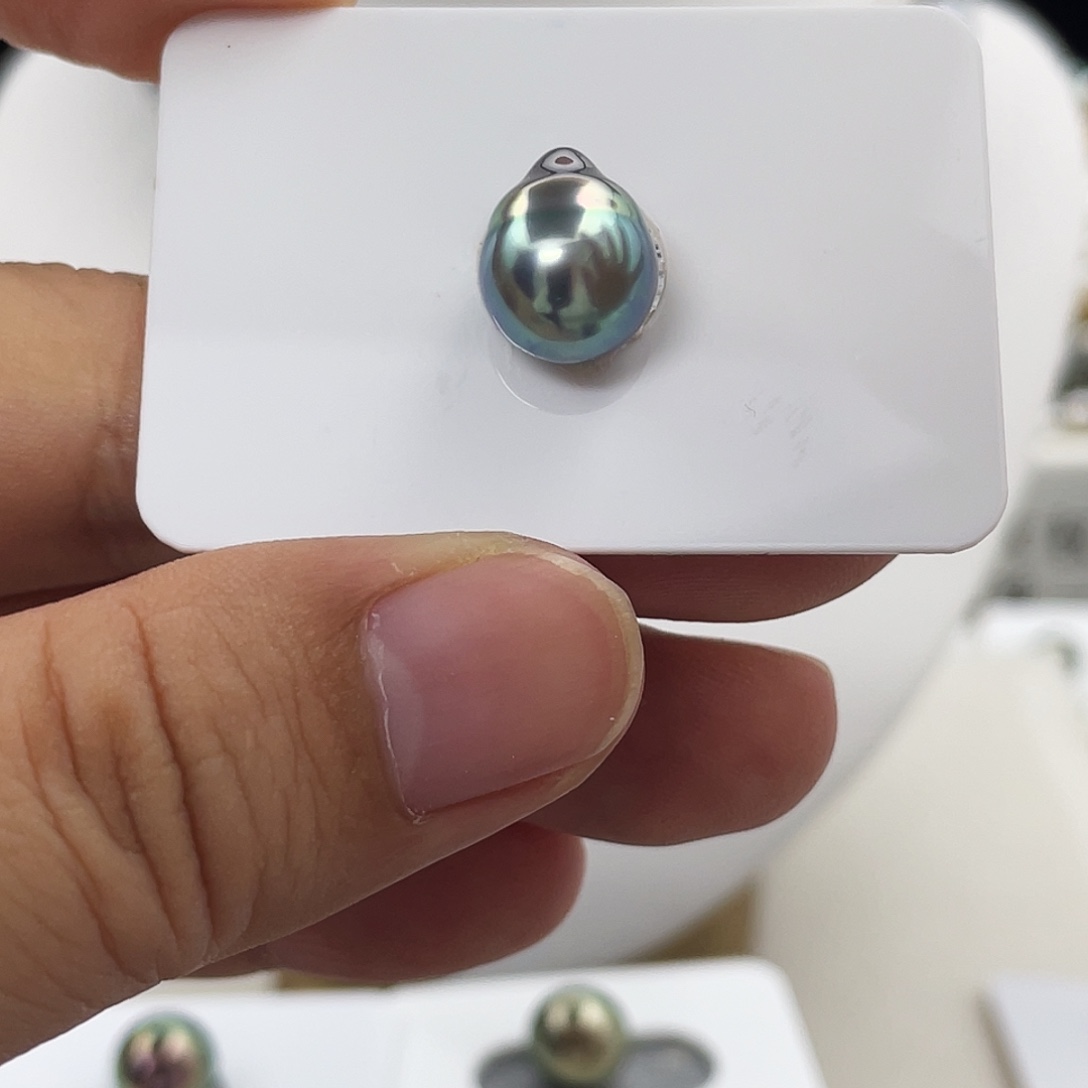 海水珍珠颈饰未镶嵌大溪地水滴10.2mm