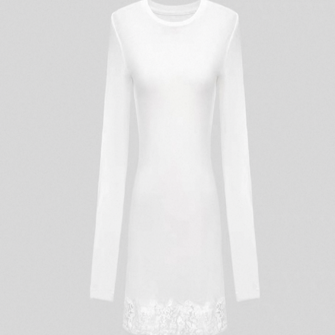 秋季百搭气质镂空刺绣打底衫