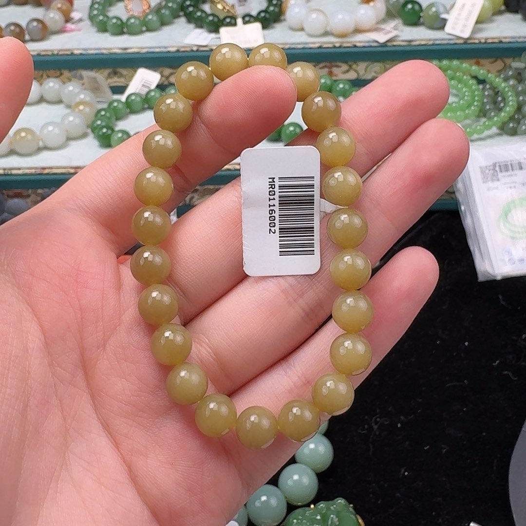 和田玉手串未镶嵌