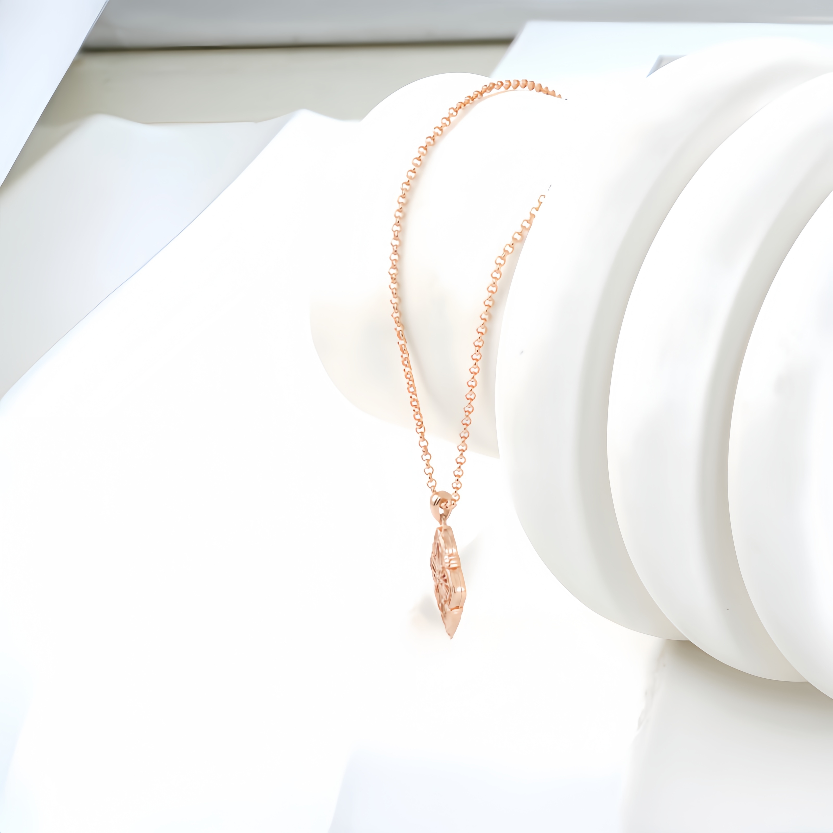 铜合金项链 项链7336（链长38.5+5cm）