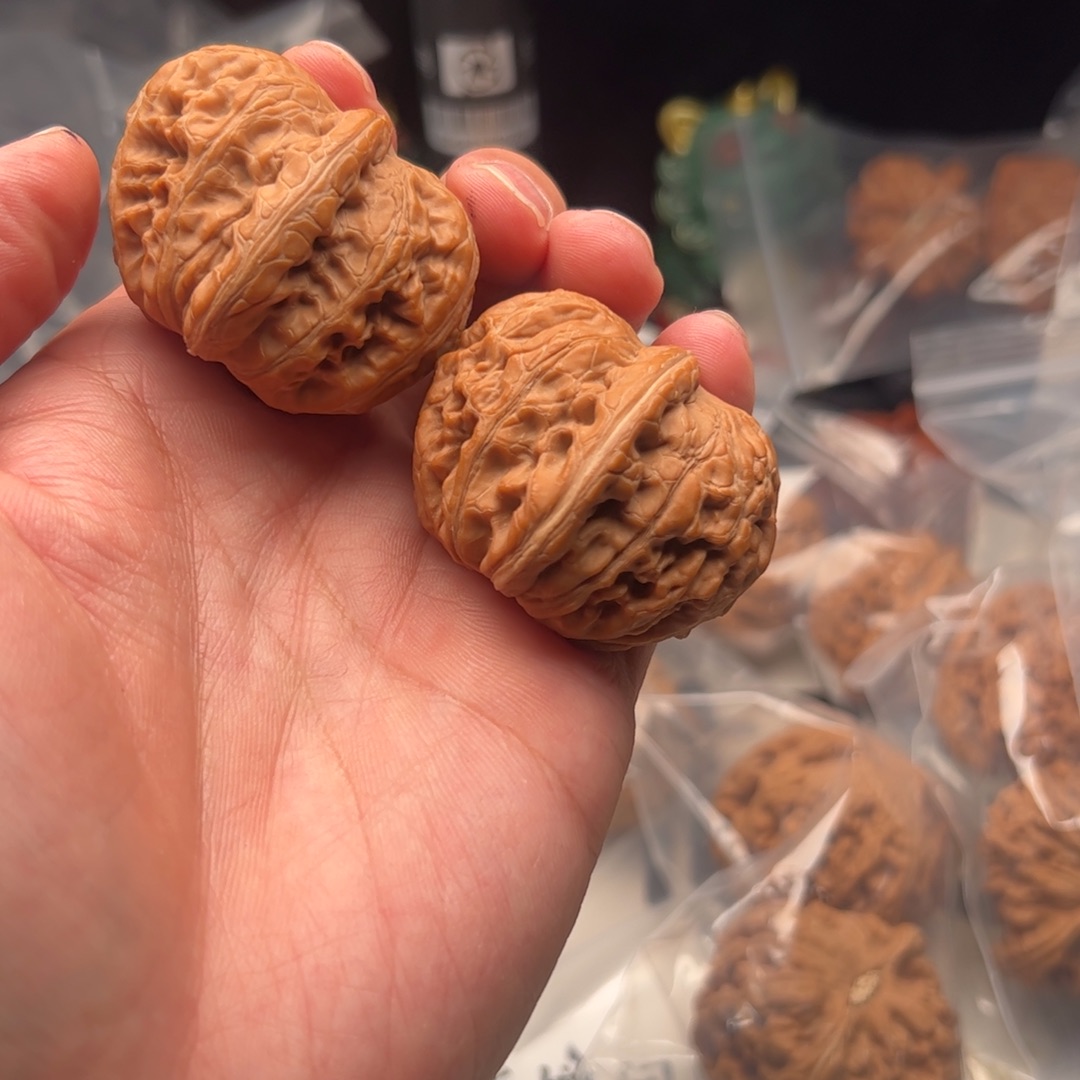 十***把件文玩核桃元宝43元宝文玩