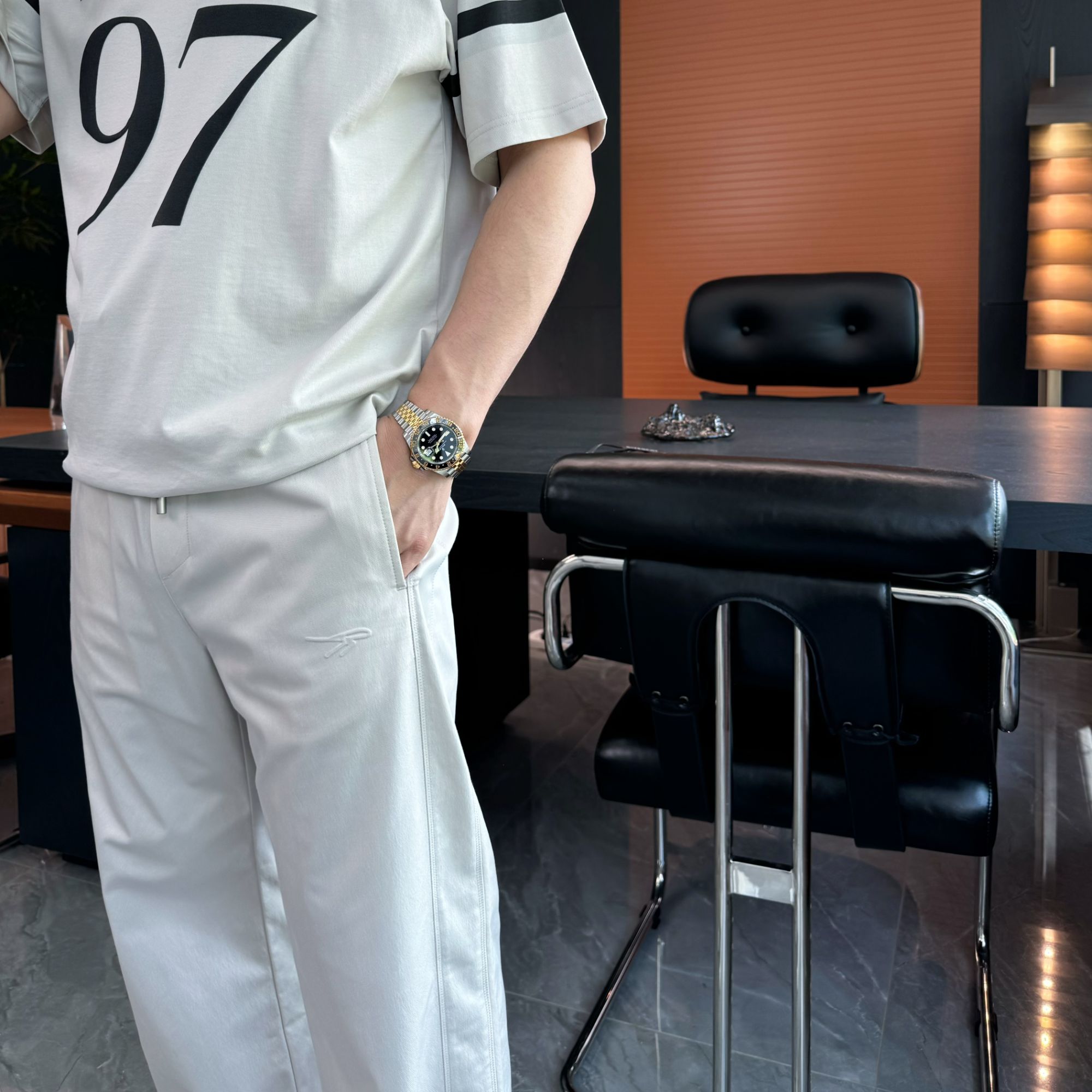 MANS名店2025夏季新款休闲时尚男士休闲裤-MOS-1088