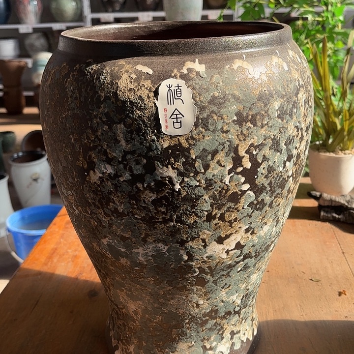 正品高42口25花盆