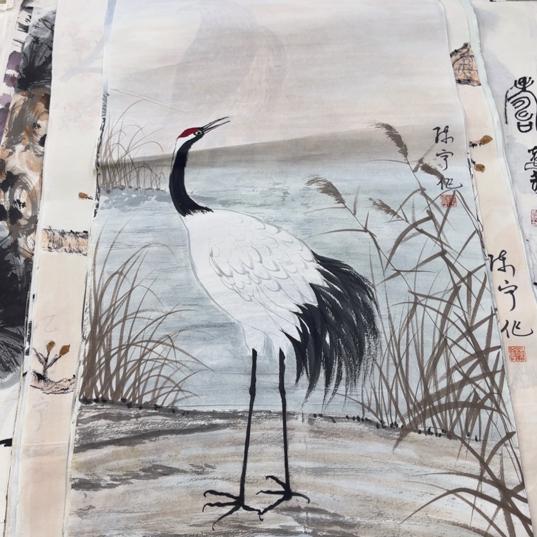 国画国画老师作品刘