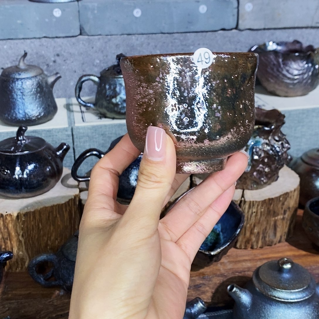 杯风**语云南建水紫陶柴烧