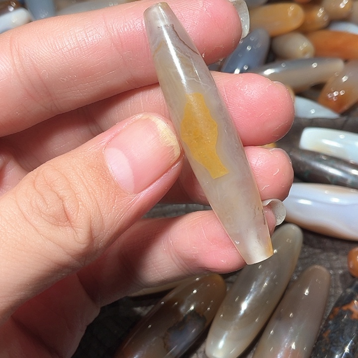 玛瑙/玉髓吊坠(不含链)未镶嵌