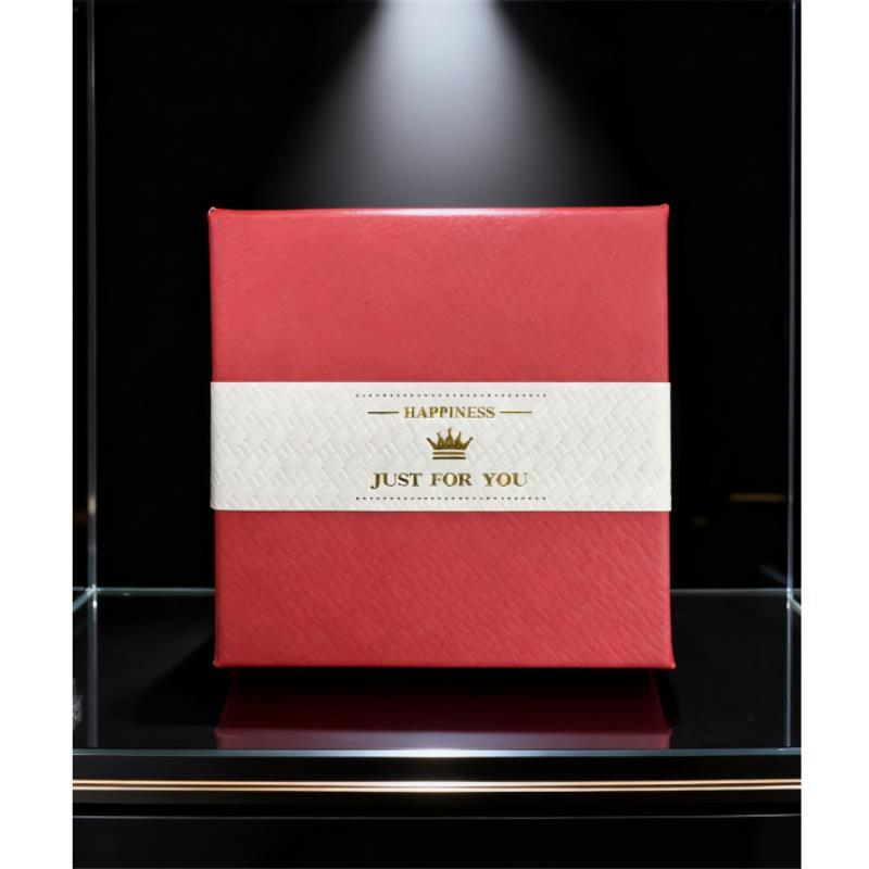 纯天然特级冰藕粉惊喜首饰盒首饰品创意精美平安扣冰透圆润  X38