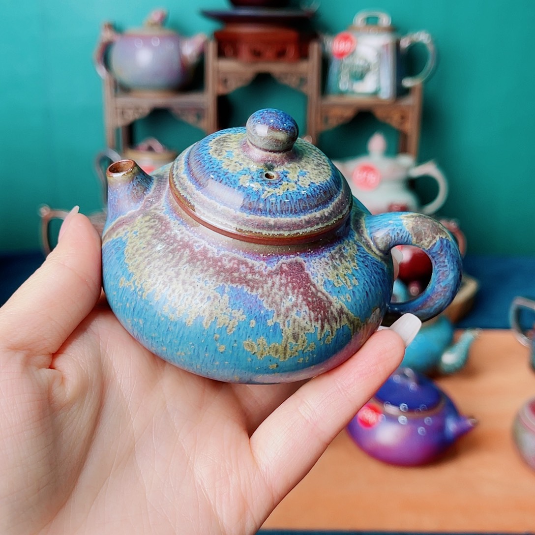 悟***壹钧瓷艺术作品壶茶