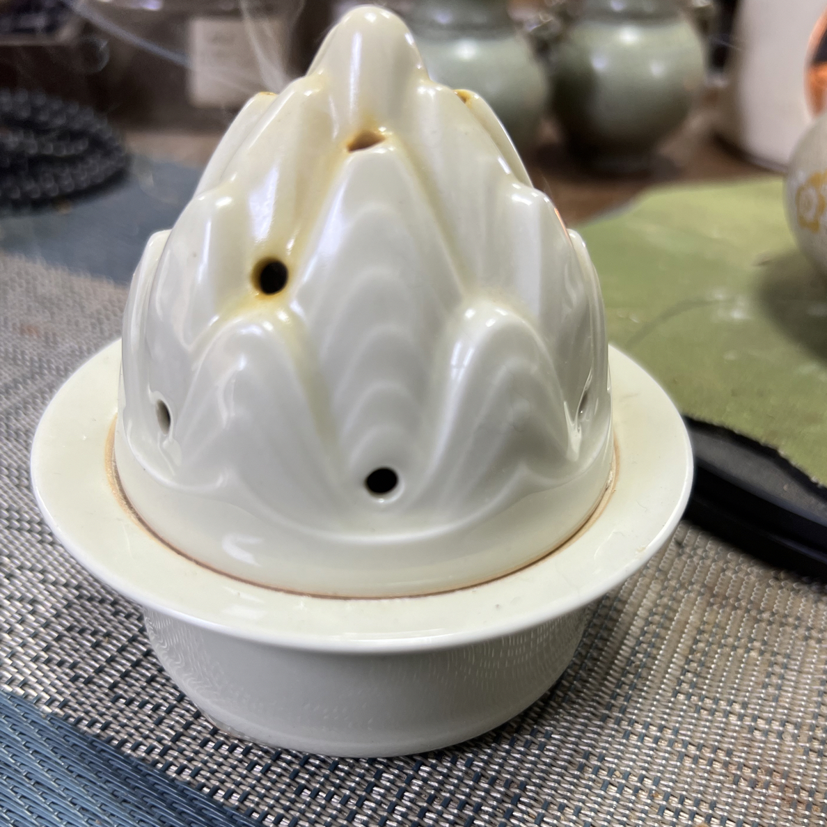 观山香炉青瓷高山家用