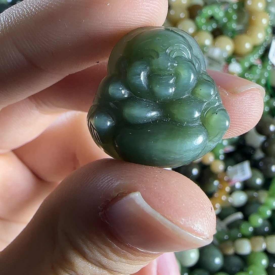 和田玉手链未镶嵌64