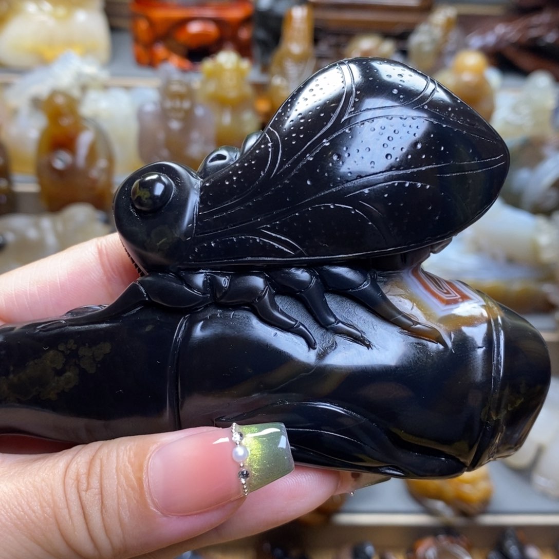 玛瑙/玉髓摆件未镶嵌