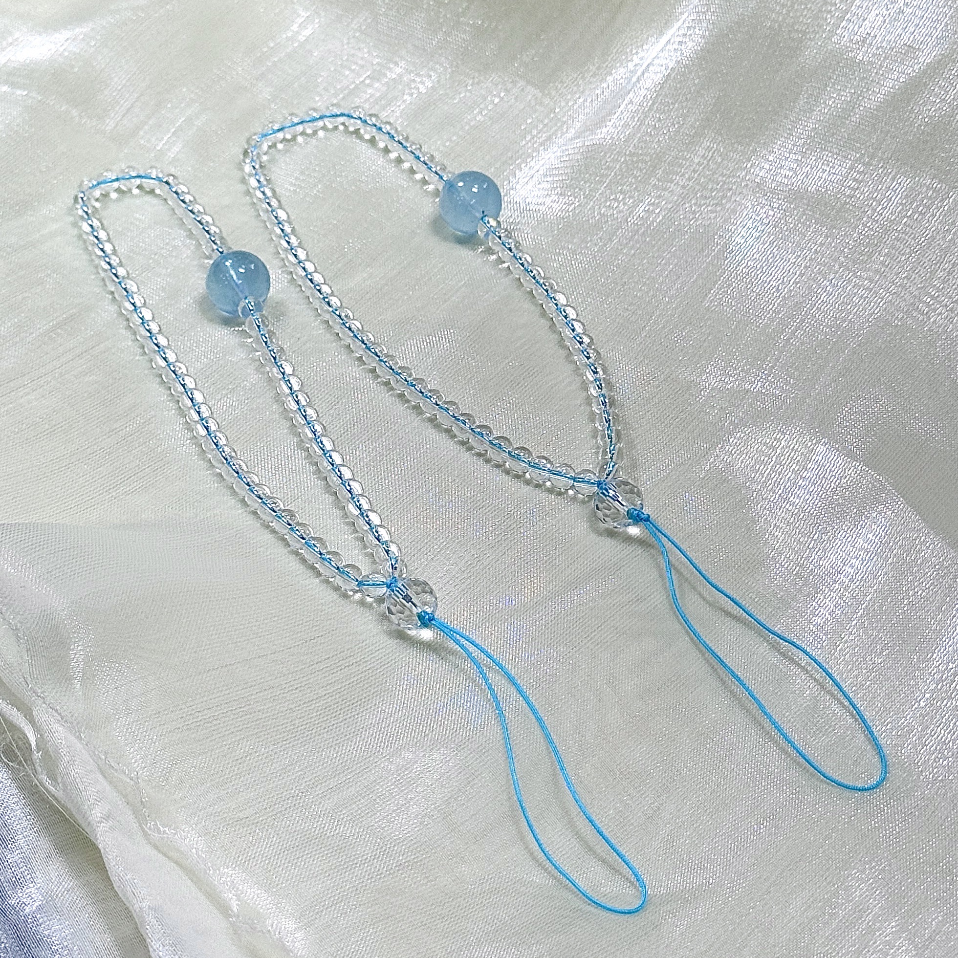 【DL】海蓝宝手机挂（多样性发其一）