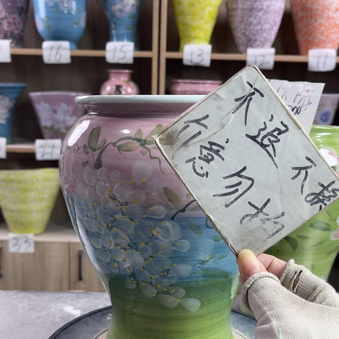 景德镇陶瓷花盆花盆