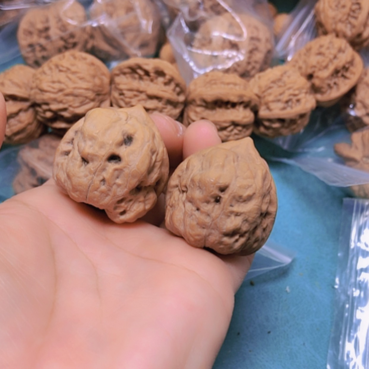 【闪购商品】把件核桃37古蟾修尖龟背