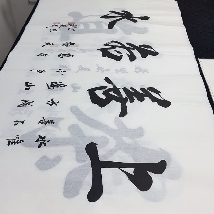 书法老师精品行书