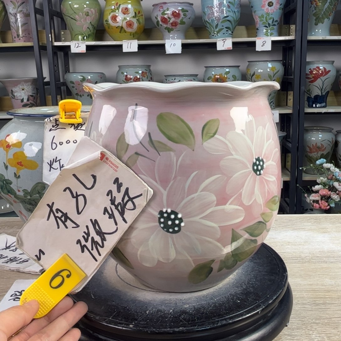 罐1tc景德镇陶瓷花盆