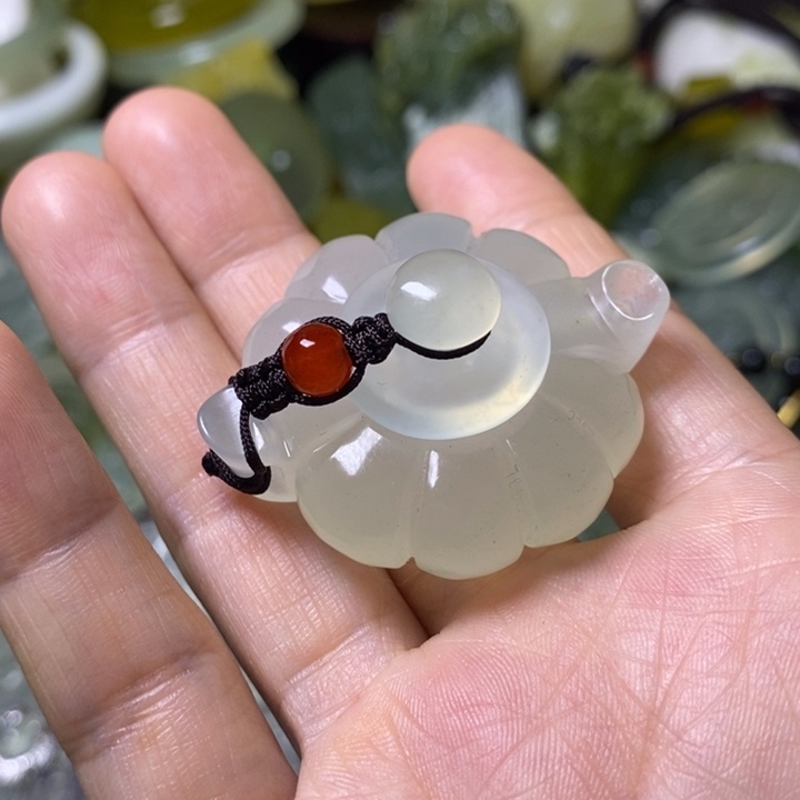 岫玉岫玉手把未镶嵌